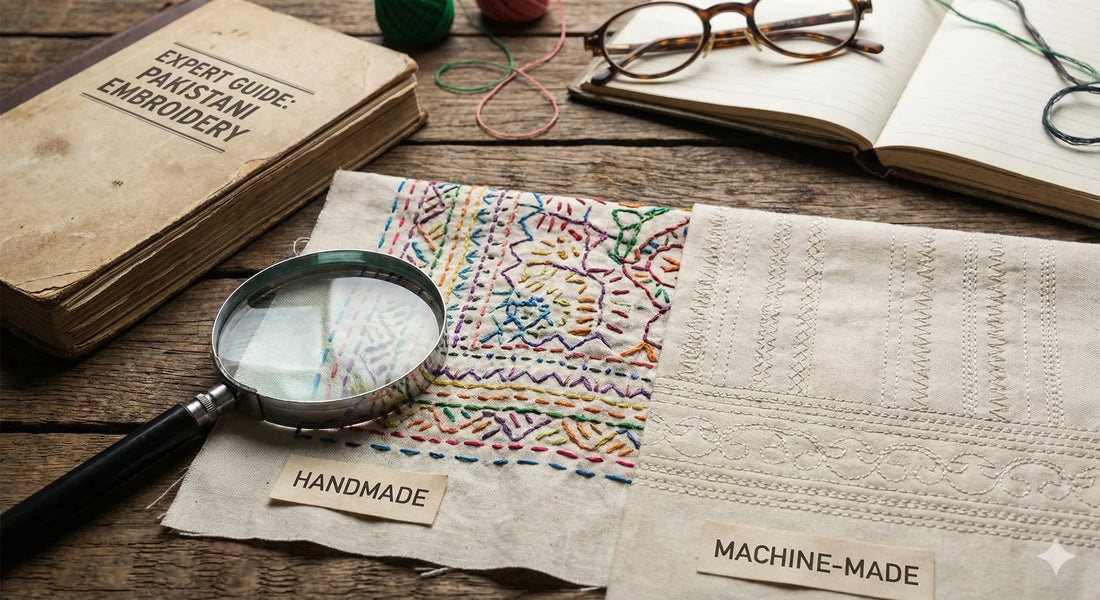 How to Tell If Pakistani Embroidery Is Handmade: The Expert Guide