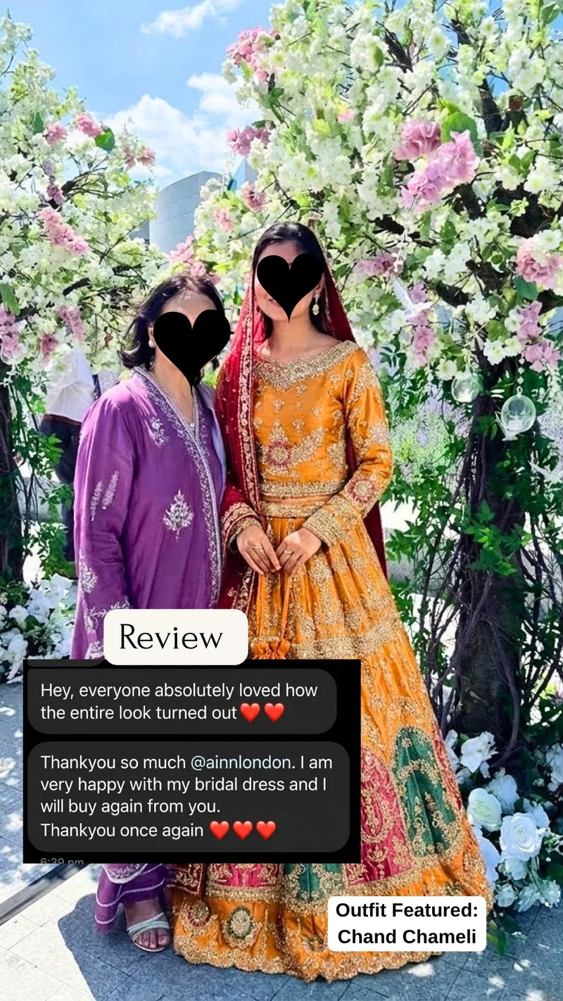 Client wearing our outfit