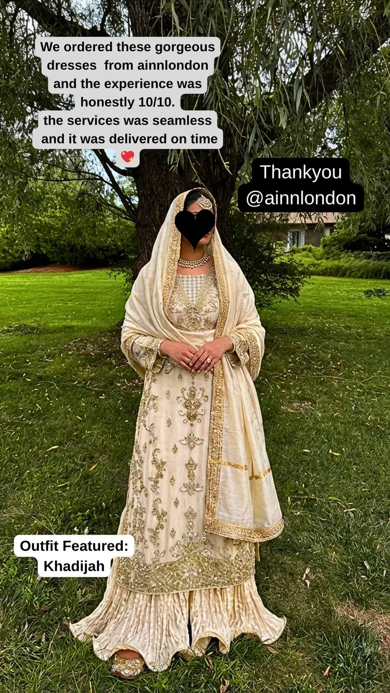Client wearing our outfit
